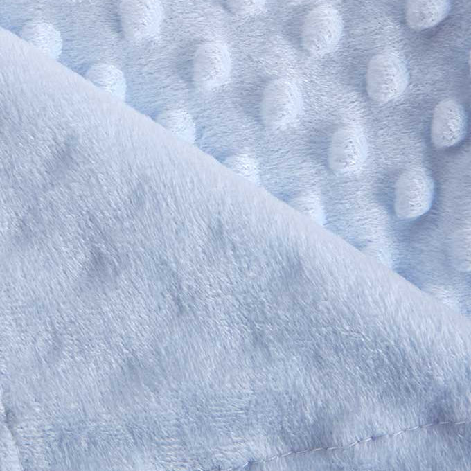 Manta Bebé Dupla Face Topitos 80x110cm - Suave e Quentinha