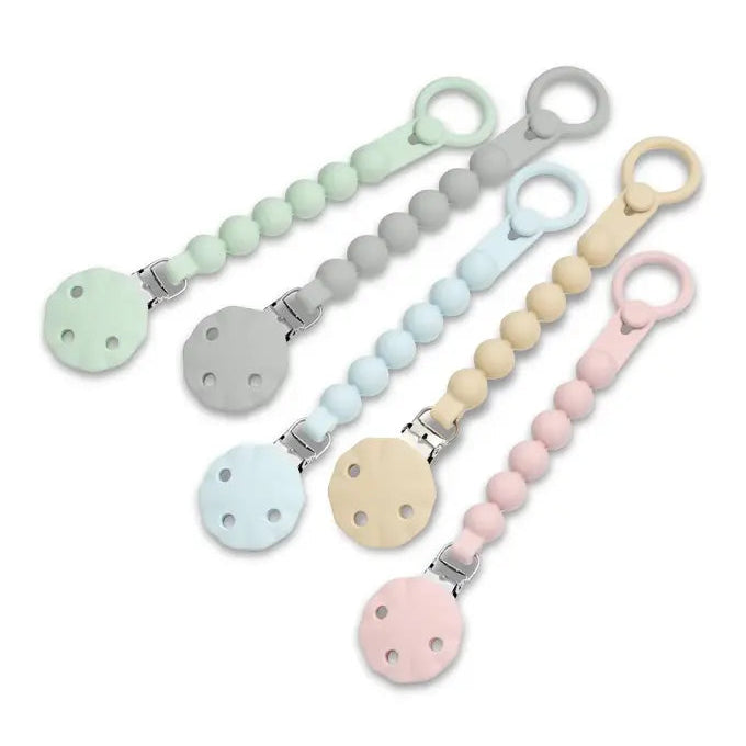 Porta-Chupeta de Silicone com Mola | Interbaby