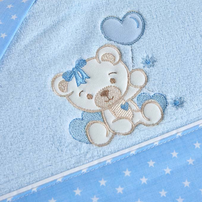 Jogo de Cama Bebé em Coralina | Bordados Sortidos | Fiil Fashionwear®