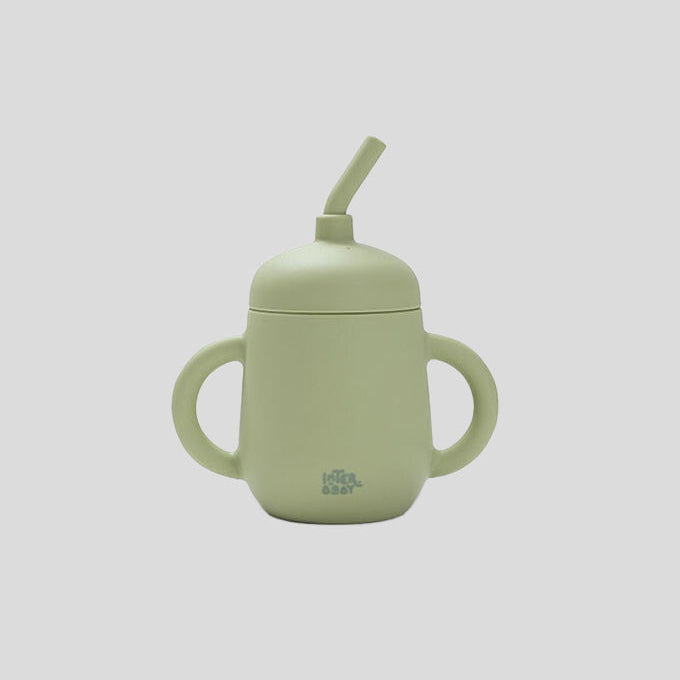 Copo Anti-Gota com Palhinha de Silicone | Interbaby