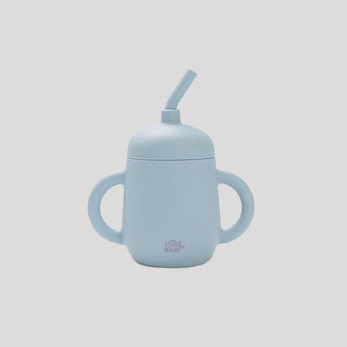 Copo Anti-Gota com Palhinha de Silicone | Interbaby