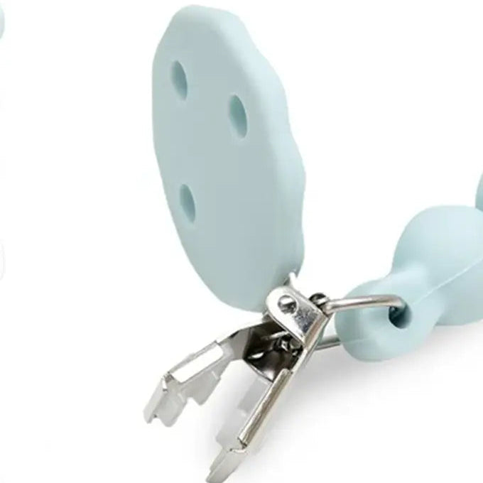Porta-Chupeta de Silicone com Mola | Interbaby
